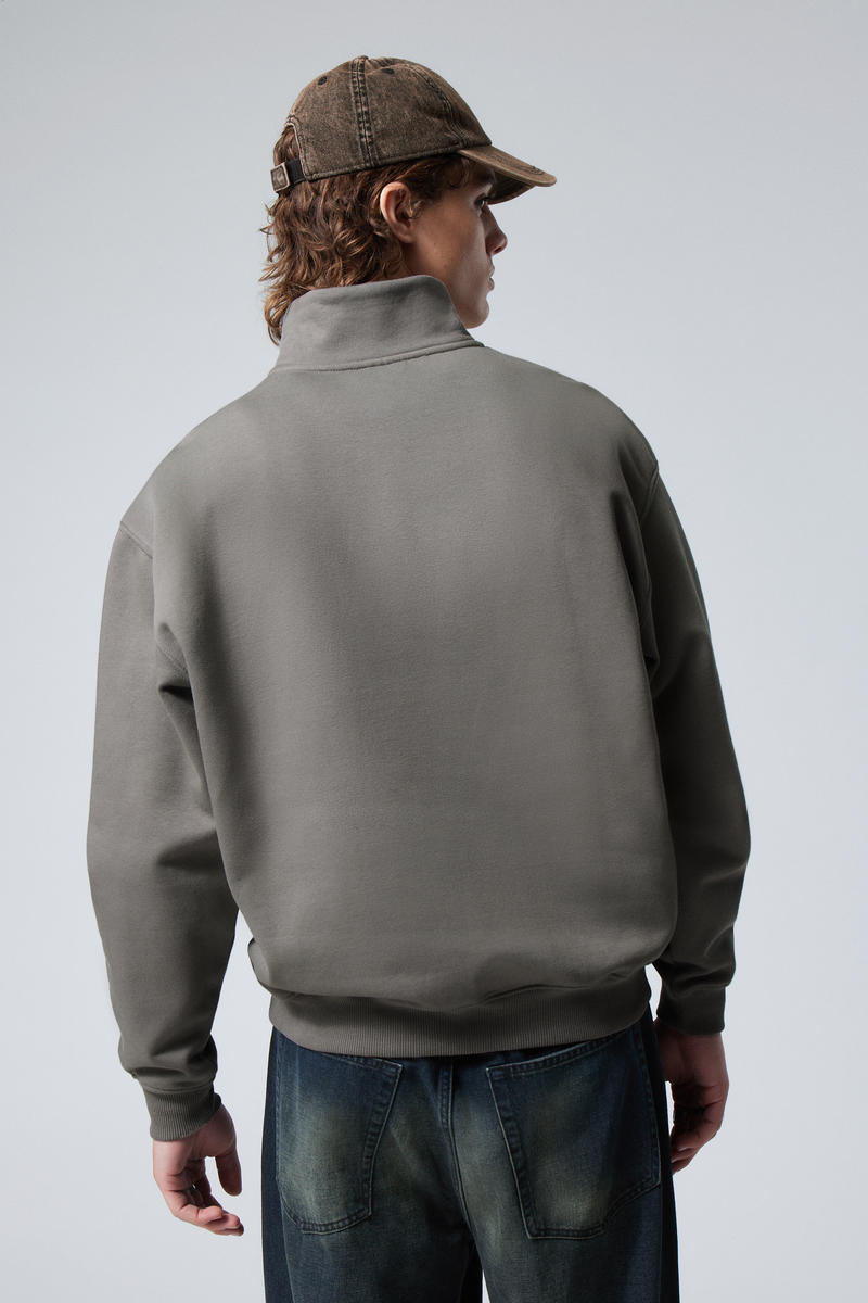 HEAVY HALF-ZIP PULLOVER